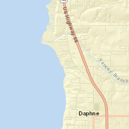 Daphne Street Map