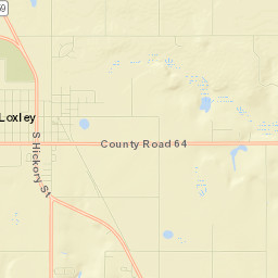 Loxley Street Map
