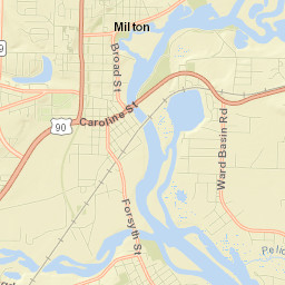 Milton Street Map