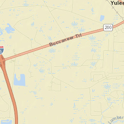 Yulee Street Map