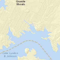 Granite Shoals Street Map