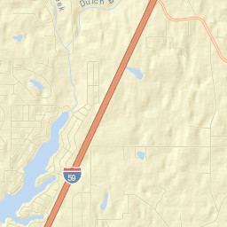 Hide-A-Way Lake Street Map