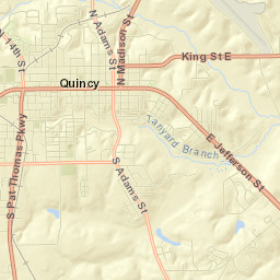 Quincy Street Map