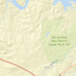 2209 Bay West Boulevard, Horseshoe Bay Street Map