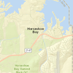 533 Light House Drive, Horseshoe Bay, TX Street Map