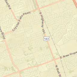 16412 Spotted Eagle Drive, Leander, TX Street Map