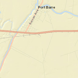 Port Barre Street Map