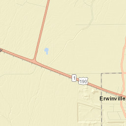 Erwinville Street Map