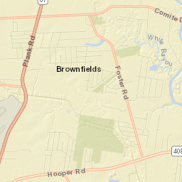Brownsfield Street Map