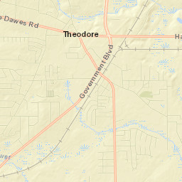 Theodore Street Map