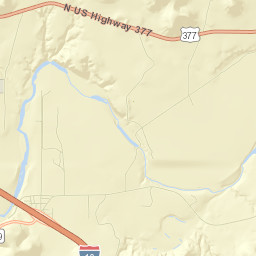 Kimble County Street Map