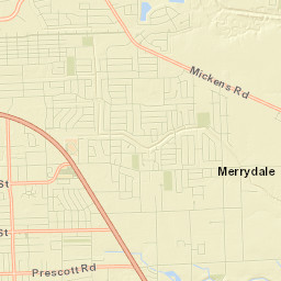 Merrydale Street Map