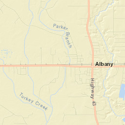 Albany Street Map