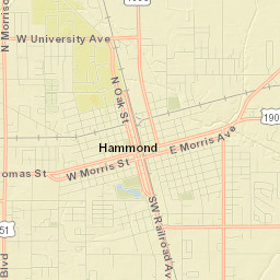 Hammond Street Map