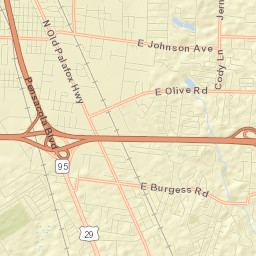 Ensley Street Map