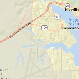 Valparaiso Street Map