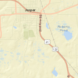 Hamilton County Street Map