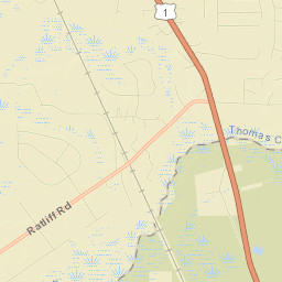 Nassau Village-Ratliff Street Map