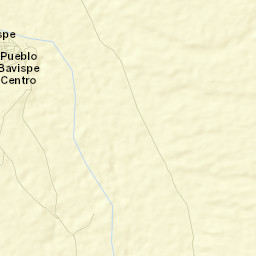 Bavispe Street Map