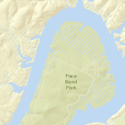 5034-5098 Green Shore Circle, Lago Vista Street Map