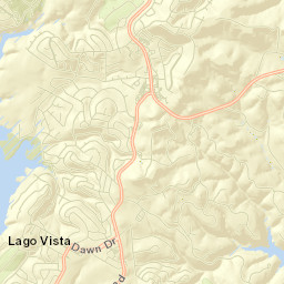 Lago Vista Street Map