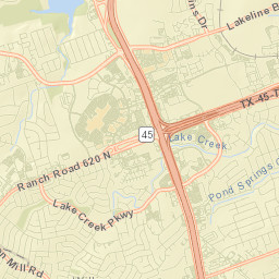 Anderson Mill Street Map