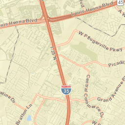 2801 Shoreline Drive, Austin, TX 78728 Street Map