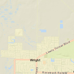 Wright Street Map