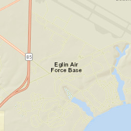Eglin Village Street Map