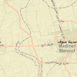 Munūf Street Map
