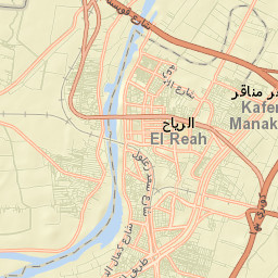 Banhā Street Map