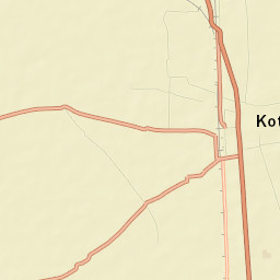 Kot Addu Tehsil Street Map