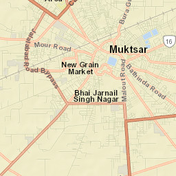 Sri Muktsar Sahib Street Map