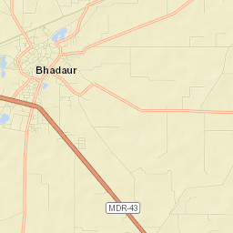 Bhadaur Street Map