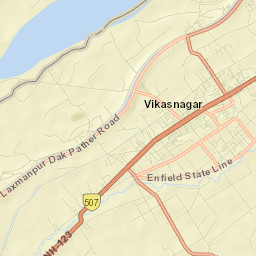 Vikasnagar Street Map
