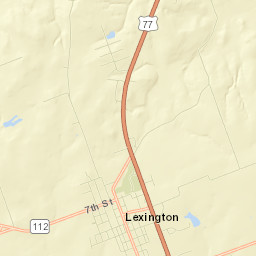 Lexington Street Map