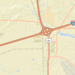 Harrison County Street Map