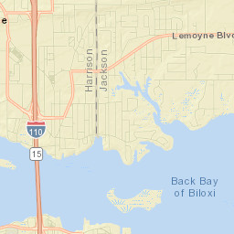 D'Iberville Street Map