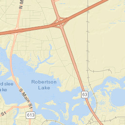 Moss Point Street Map
