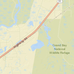 8601 Highway 90, Moss Point, MS 39562 Street Map