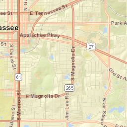Tallahassee Street Map