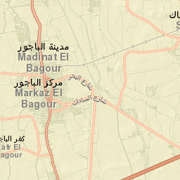 Al Bājūr Street Map