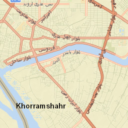 Khorramshahr Street Map