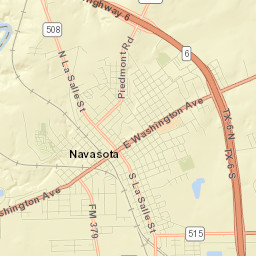 Navasota Street Map