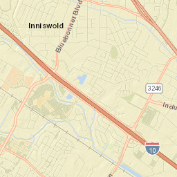 Inniswold Street Map