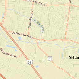 Old Jefferson Street Map