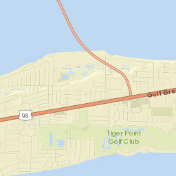 Oriole Beach Street Map