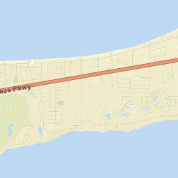 Tiger Point Street Map