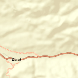 Ziarat Street Map