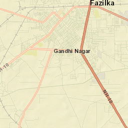 Fazilka Street Map